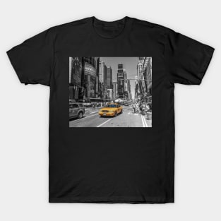 New York, Times Square Taxi T-Shirt